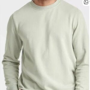Men's Goodfellow & Co Green Pullover Terry Sweatshirt NWT Size Medium Crewneck